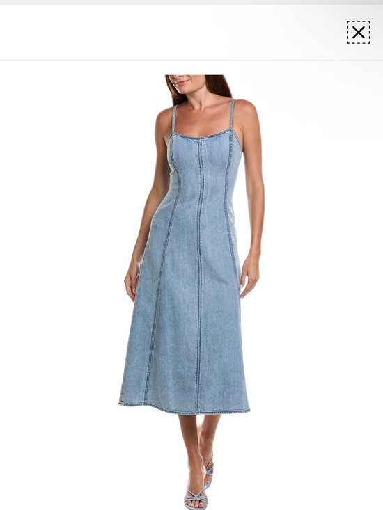 rag & bone Dresses & Skirts - Rag & Bone Spencer Martyna Denim Midi Dress Size 6